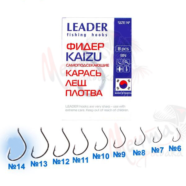 КРЮЧОК LEADER KAIZU #7