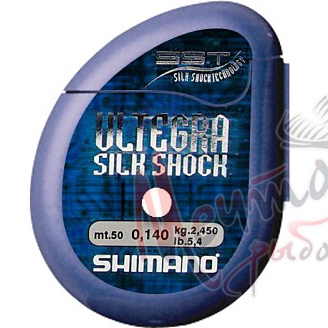 Леска "SHIMANO" UltegraSilkshok d-0.25, 50 м.