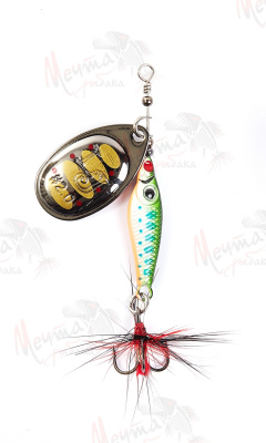 ТЕЙЛ-СПИННЕР "UF STUDIO" BULLET 15g #PURPLE SALAMANSER